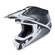 HJC Helmets SM / Black/White HJC CS-MX II Ellusion Full-Face Helmet