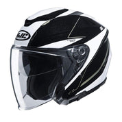 HJC Helmets SM / Black/White HJC i30 Slight Open-Face Helmet