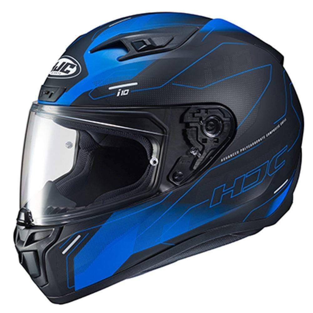HJC Helmets SM / Blue/Black/Orange HJC i10 Taze Full-Face Street Helmet