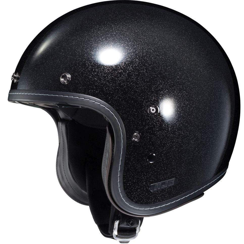  Metal Flake Black HJC IS-5 Open-Face Helmet