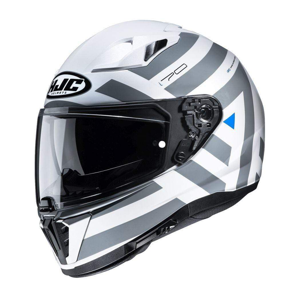 White HJC i70 Watu Full-Face Street Helmet