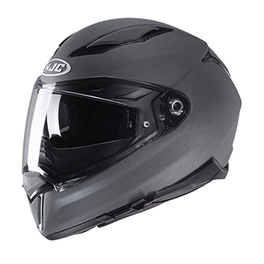  Stone Grey HJC F70 Full-Face Street Helmet