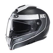 HJC Helmets SM / White/Gray HJC i90 Davan Modular Street Helmet