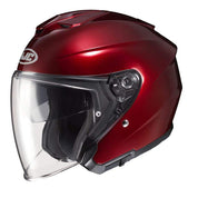 HJC Helmets SM / Wine HJC i30 Open-Face Helmet
