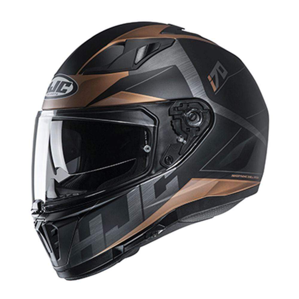 HJC Helmets XL / Black/Brown HJC i70 Eluma Full-Face Street Helmet