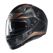 HJC Helmets XL / Black/Brown HJC i70 Eluma Full-Face Street Helmet
