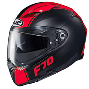 HJC Helmets XL / Black/Red HJC F70 Mago Full-Face Street Helmet