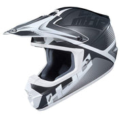 HJC Helmets XL / Black/White HJC CS-MX II Ellusion Full-Face Helmet