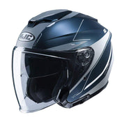 HJC Helmets XL / Blue/Black/Orange HJC i30 Slight Open-Face Helmet
