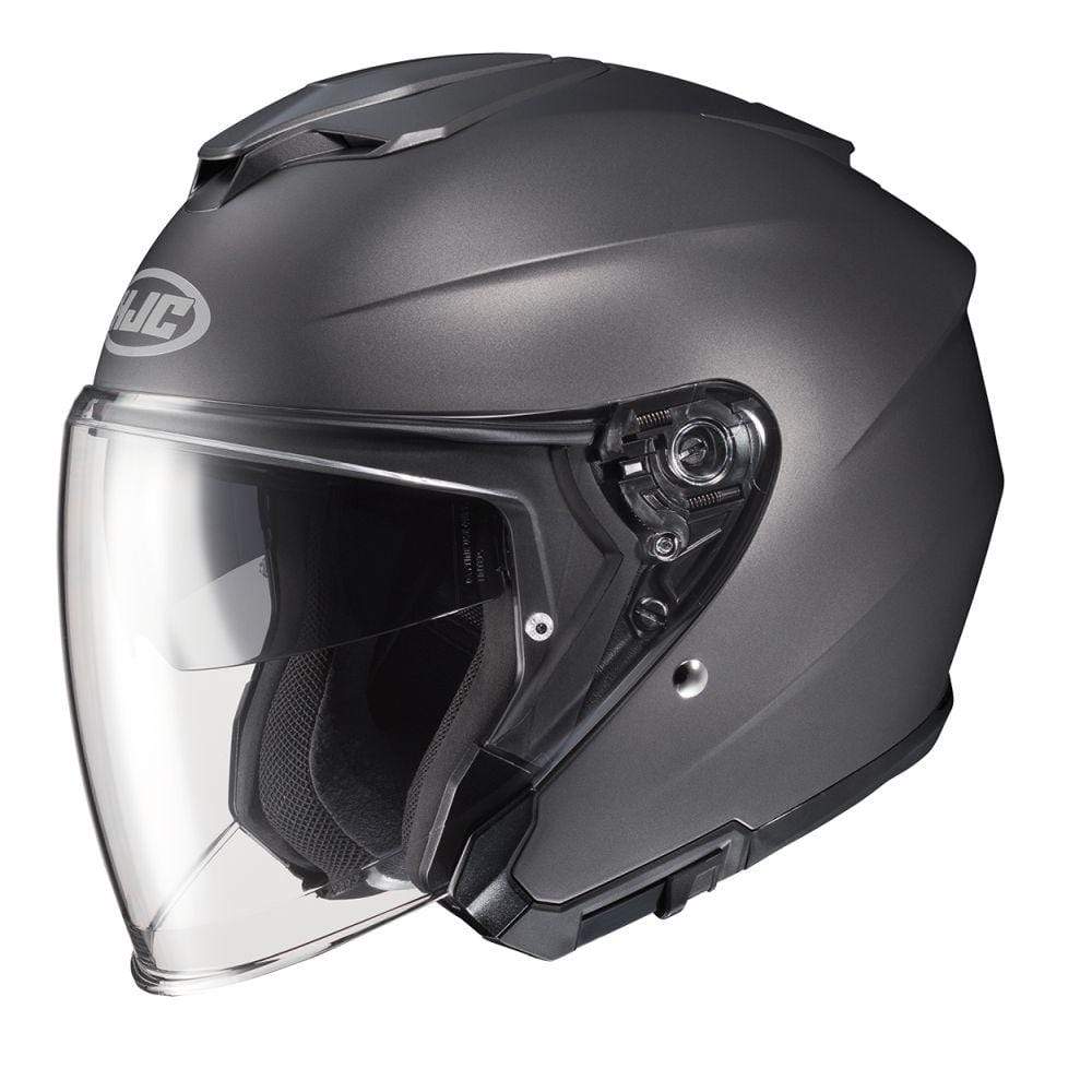 HJC Helmets XL / Semi-Flat Titanium HJC i30 Open-Face Helmet