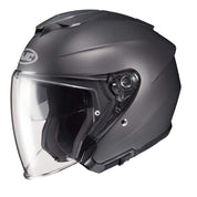 HJC Helmets XL / Semi-Flat Titanium HJC i30 Open-Face Helmet