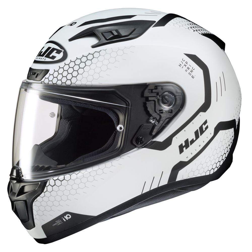 HJC Helmets XL / White/Gray HJC i10 Maze Full-Face Street Helmet