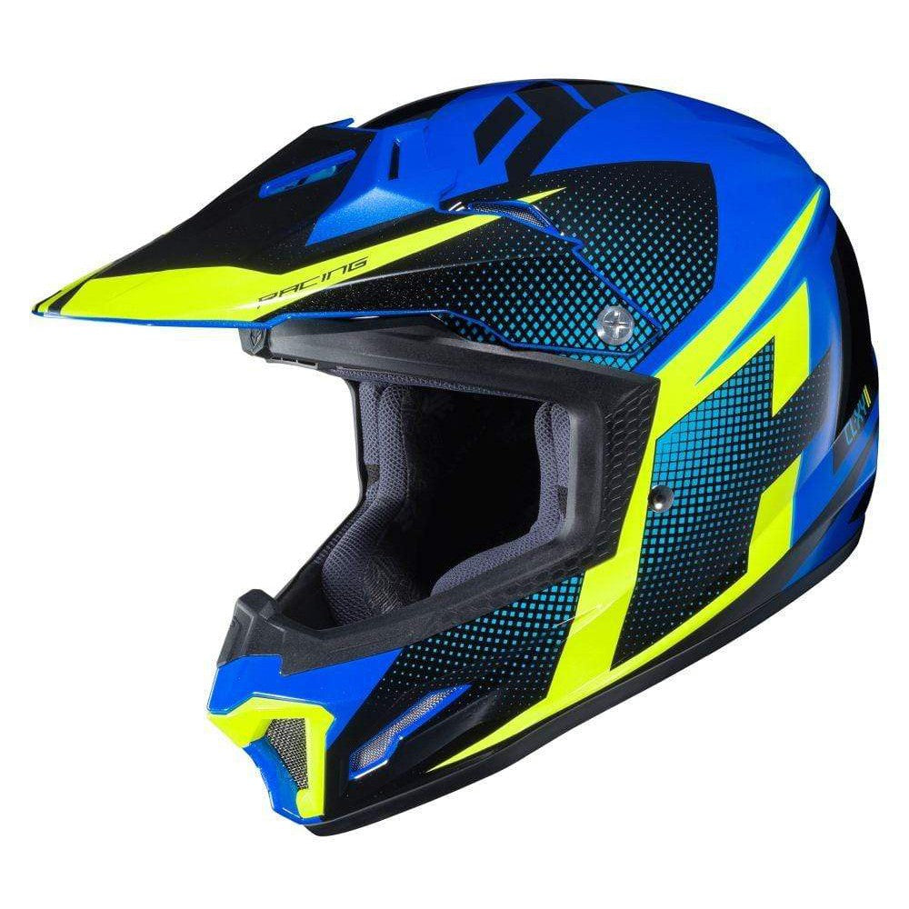 HJC Helmets XL / Yellow/Blue/Red HJC CL-XY II Argo Full-Face Youth Helmet