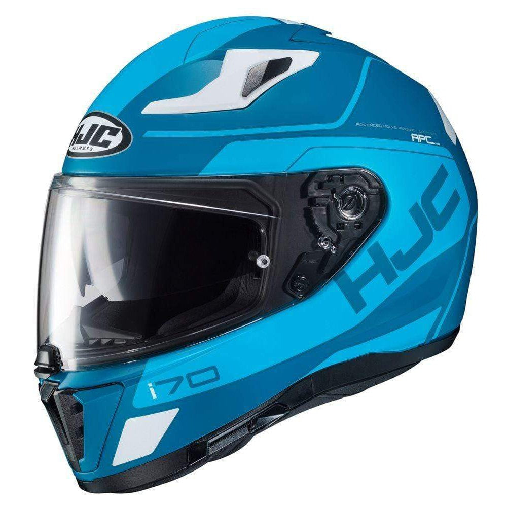 Blue HJC i 70 Karon Full-Face Street Helmet