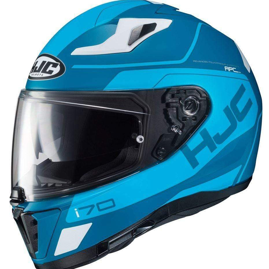 Blue HJC i 70 Karon Full-Face Street Helmet