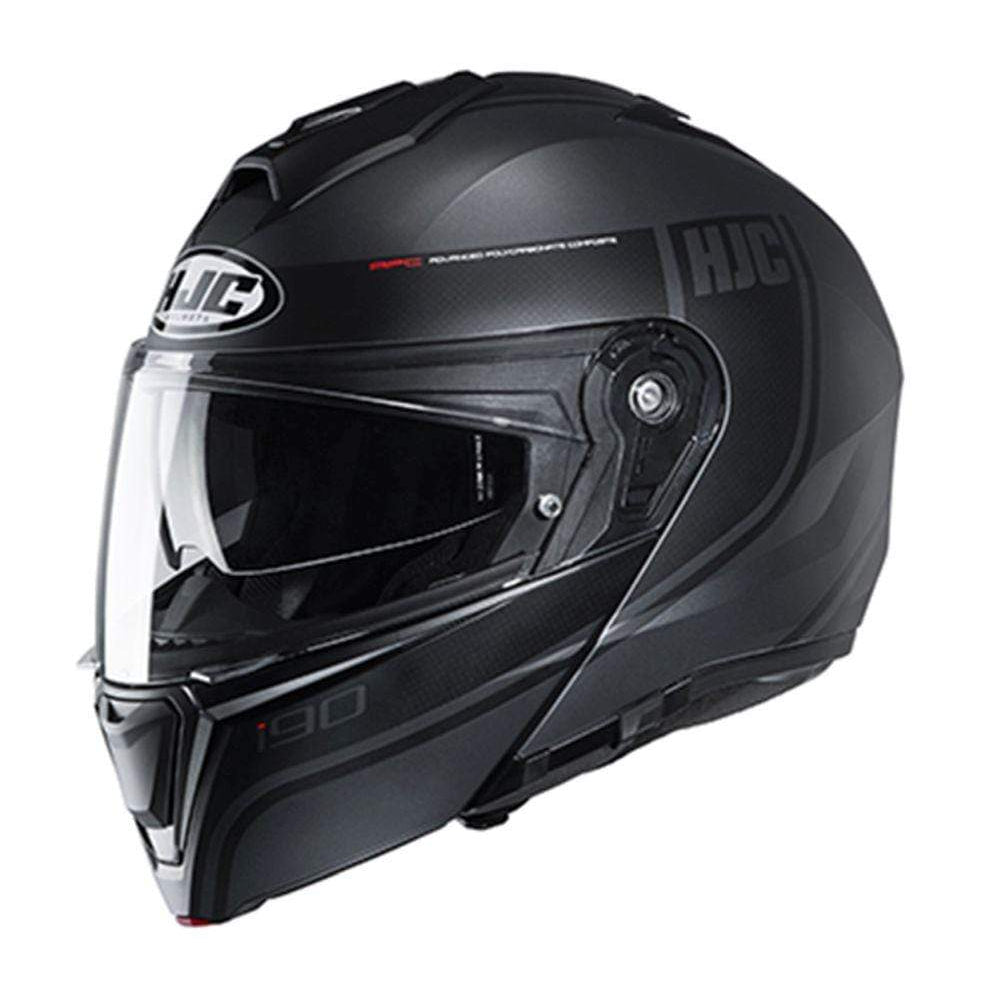 Gray HJC i90 Davan Modular Street Helmet