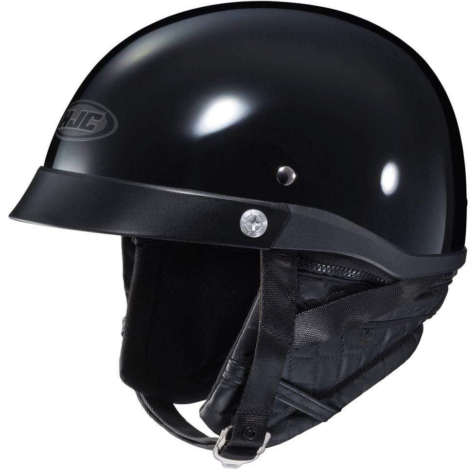  Black HJC CL-Ironroad Half Helmet