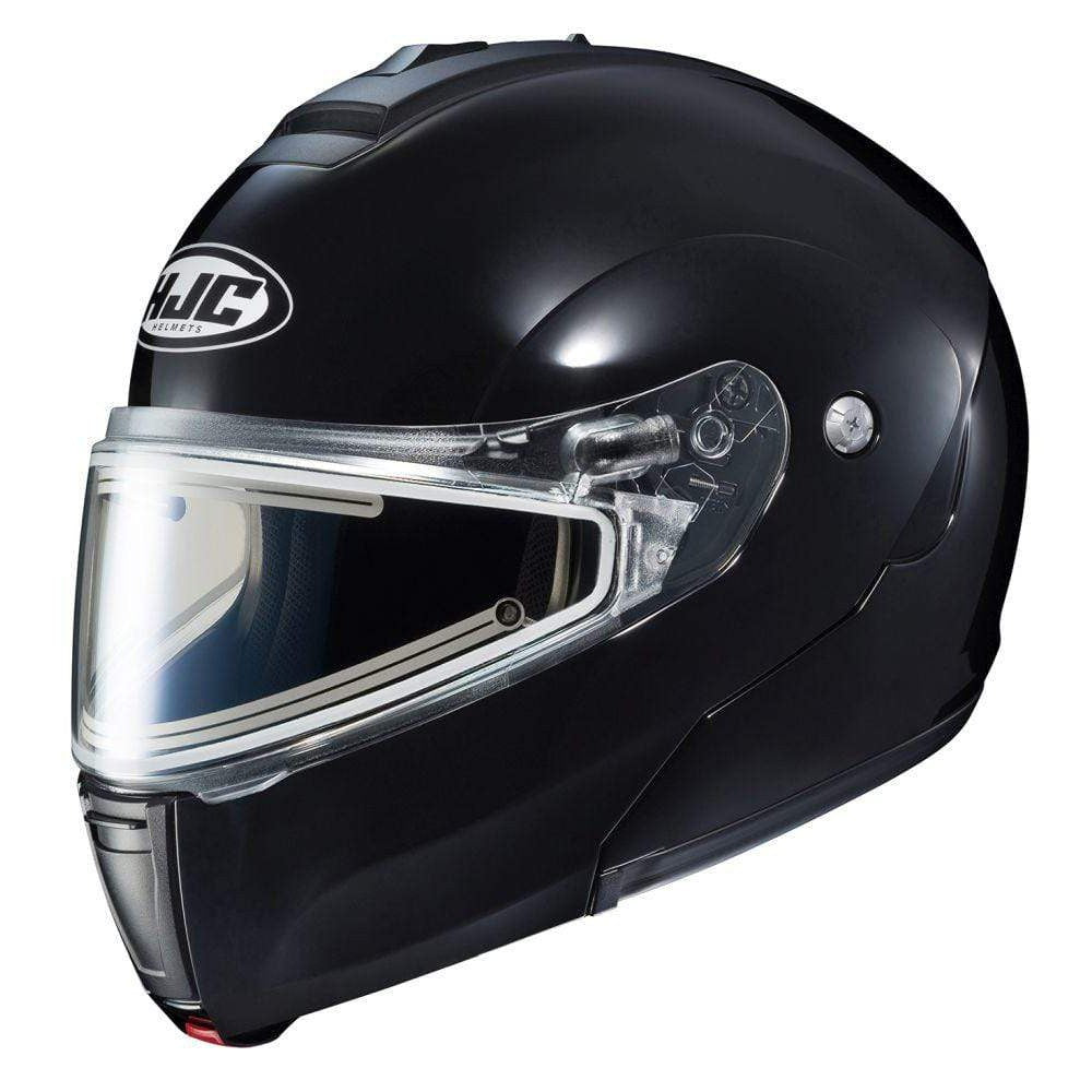  Black HJC CL-MAX3 Frameless Electric Modular Snow Helmet Electric Shield
