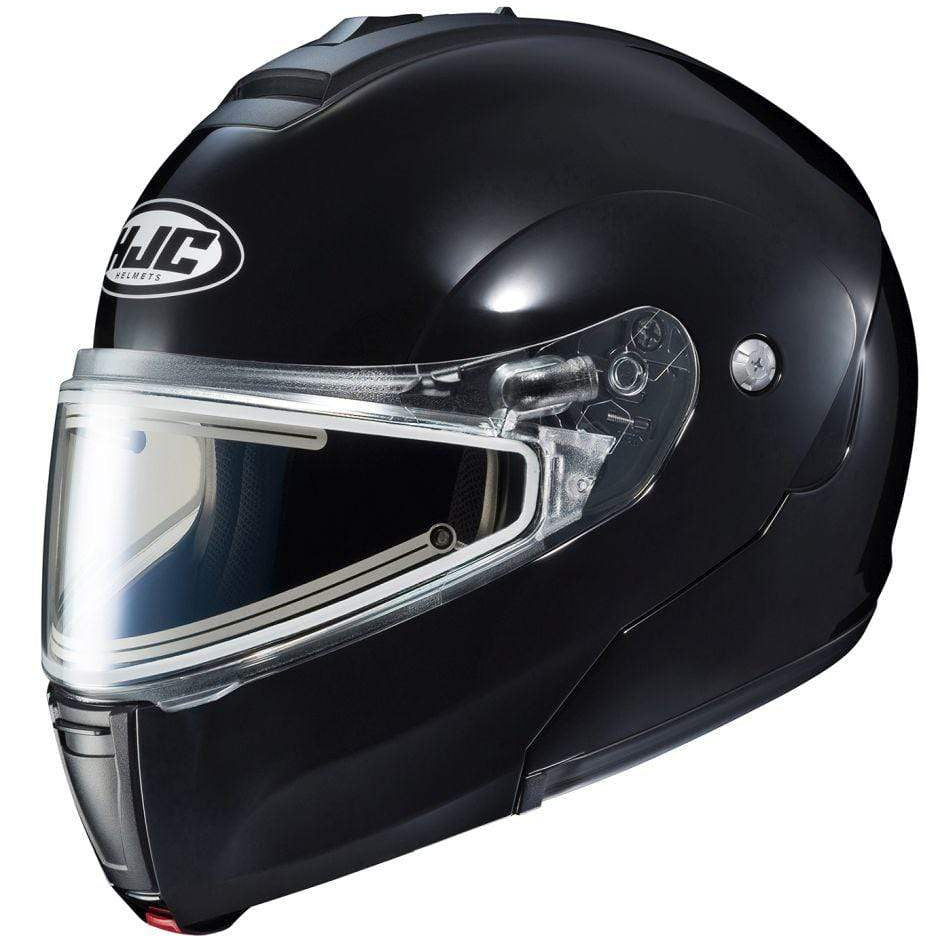  Black HJC CL-MAX3 Frameless Electric Modular Snow Helmet Electric Shield