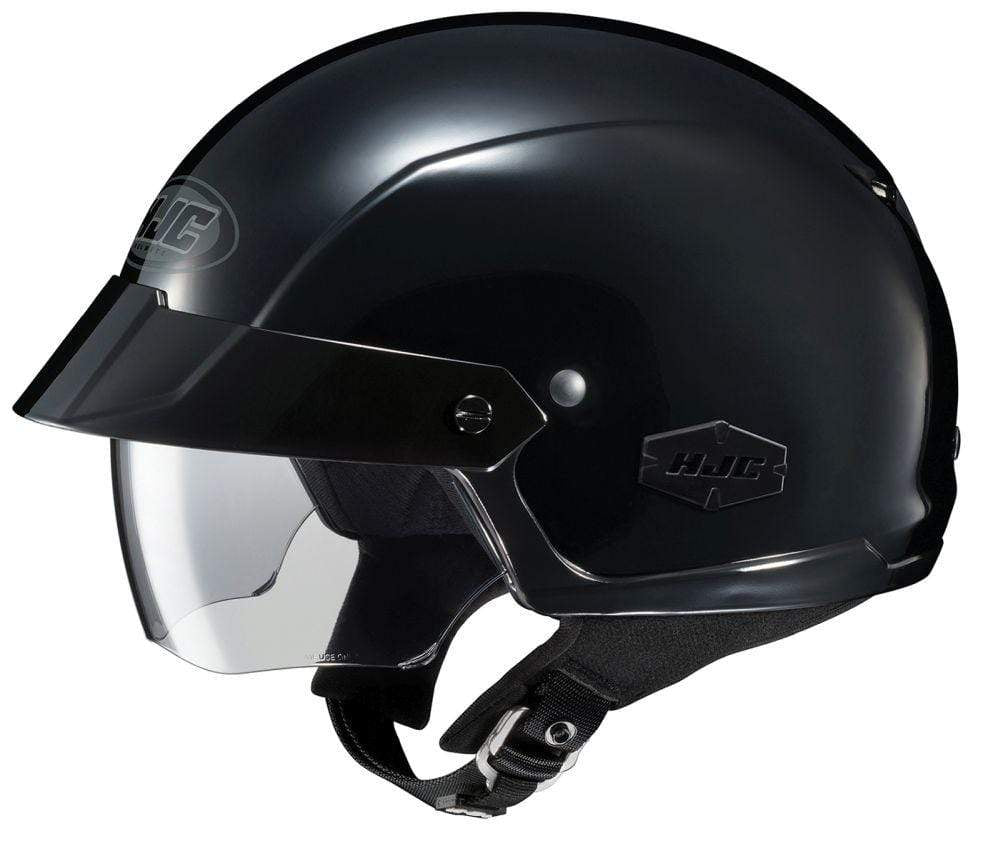  Black HJC IS-Cruiser Half Helmet