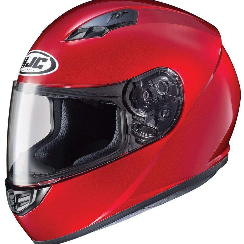  Candy Red HJC CS-R3 Full-Face Street Helmet