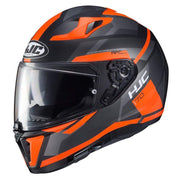 HJC Helmets XS / Gray/Orange HJC i 70 Elim Full-Face Street Helmet