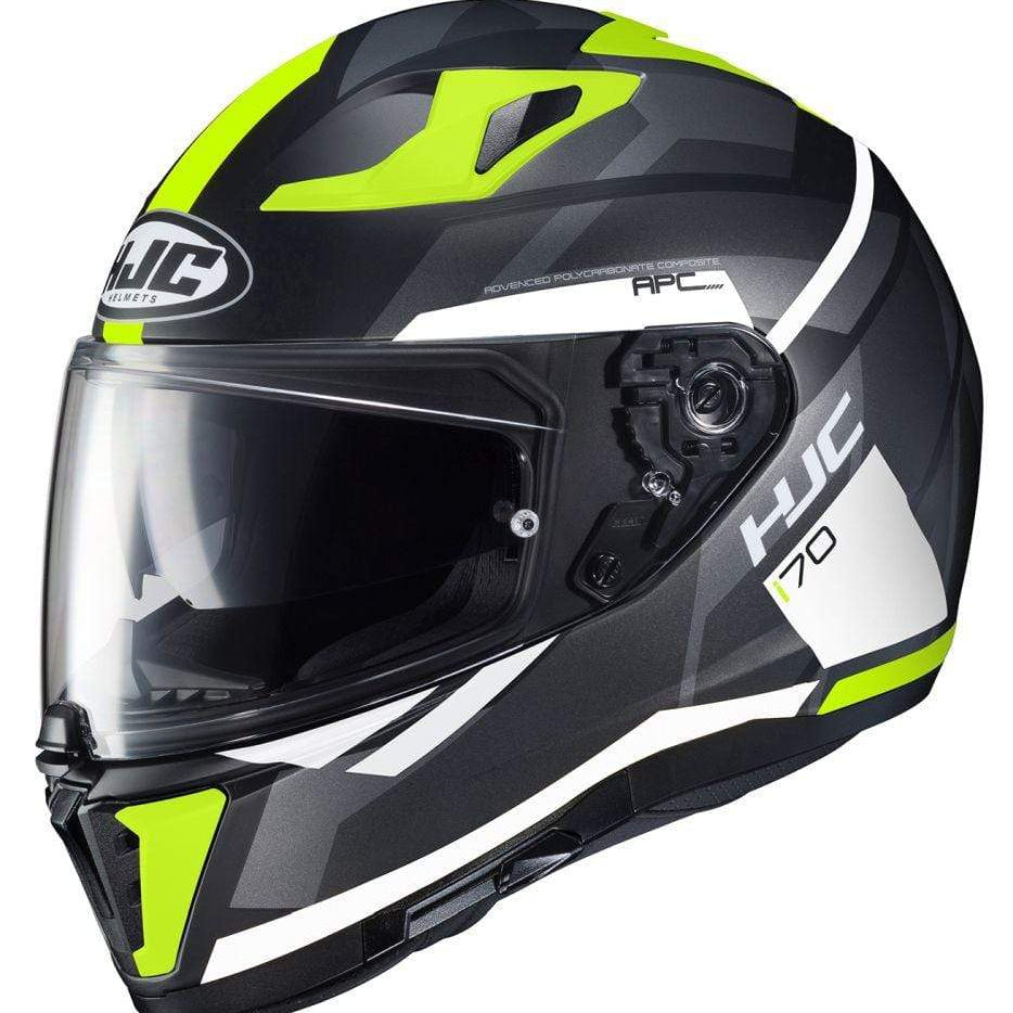 Black HJC i 70 Elim Full-Face Street Helmet