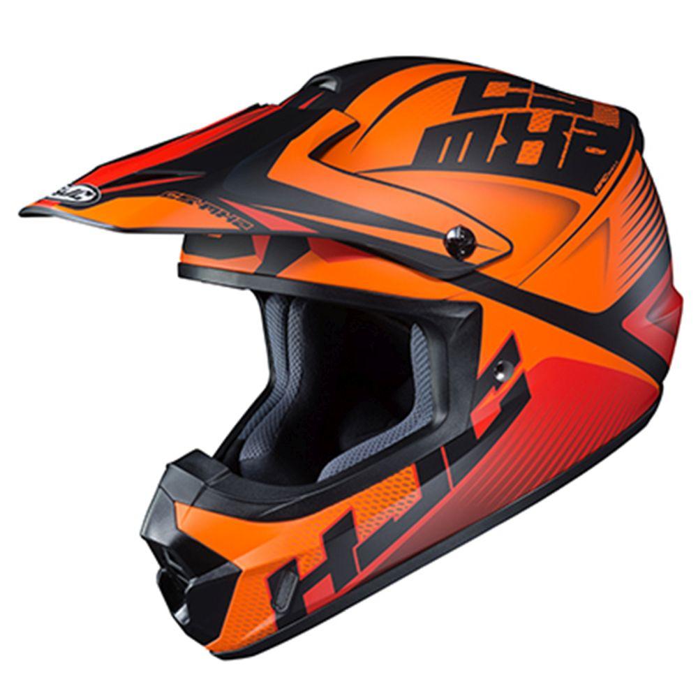 Red HJC CS-MX II Ellusion Full-Face Helmet