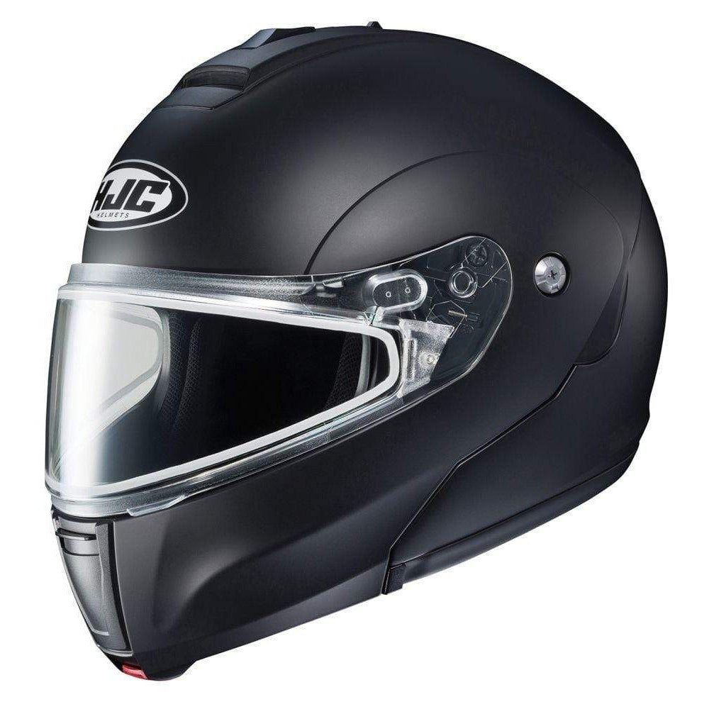  Semi-Flat Black HJC CL-MAX3 Frameless Dual Lens Modular Snow Helmet Dual Lens Shield