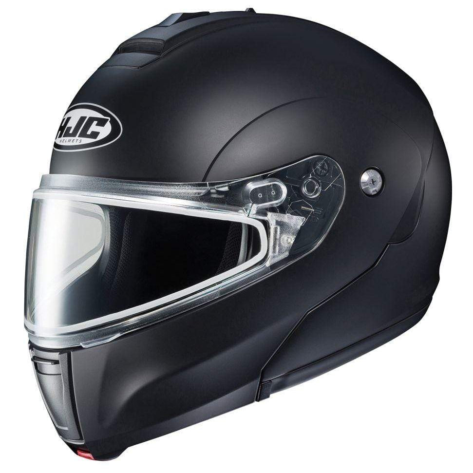  Semi-Flat Black HJC CL-MAX3 Frameless Dual Lens Modular Snow Helmet Dual Lens Shield