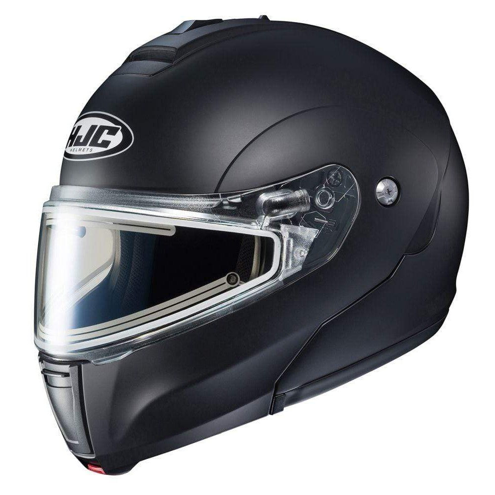  Semi-Flat Black HJC CL-MAX3 Frameless Electric Modular Snow Helmet Electric Shield