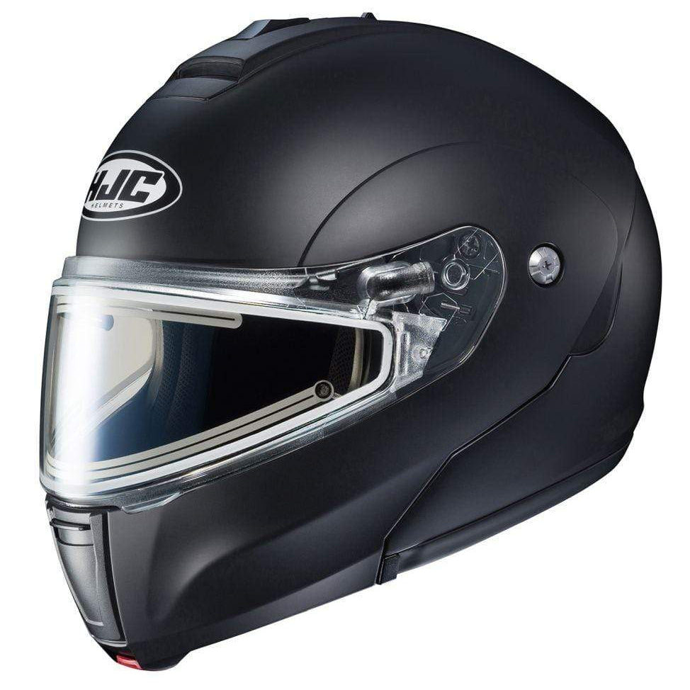  Semi-Flat Black HJC CL-MAX3 Frameless Electric Modular Snow Helmet Electric Shield