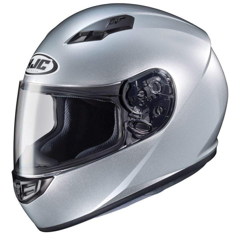  Silver HJC CS-R3 Full-Face Street Helmet