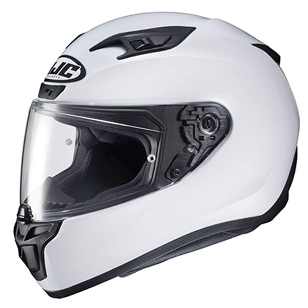  White HJC i10 Full-Face Street Helmet