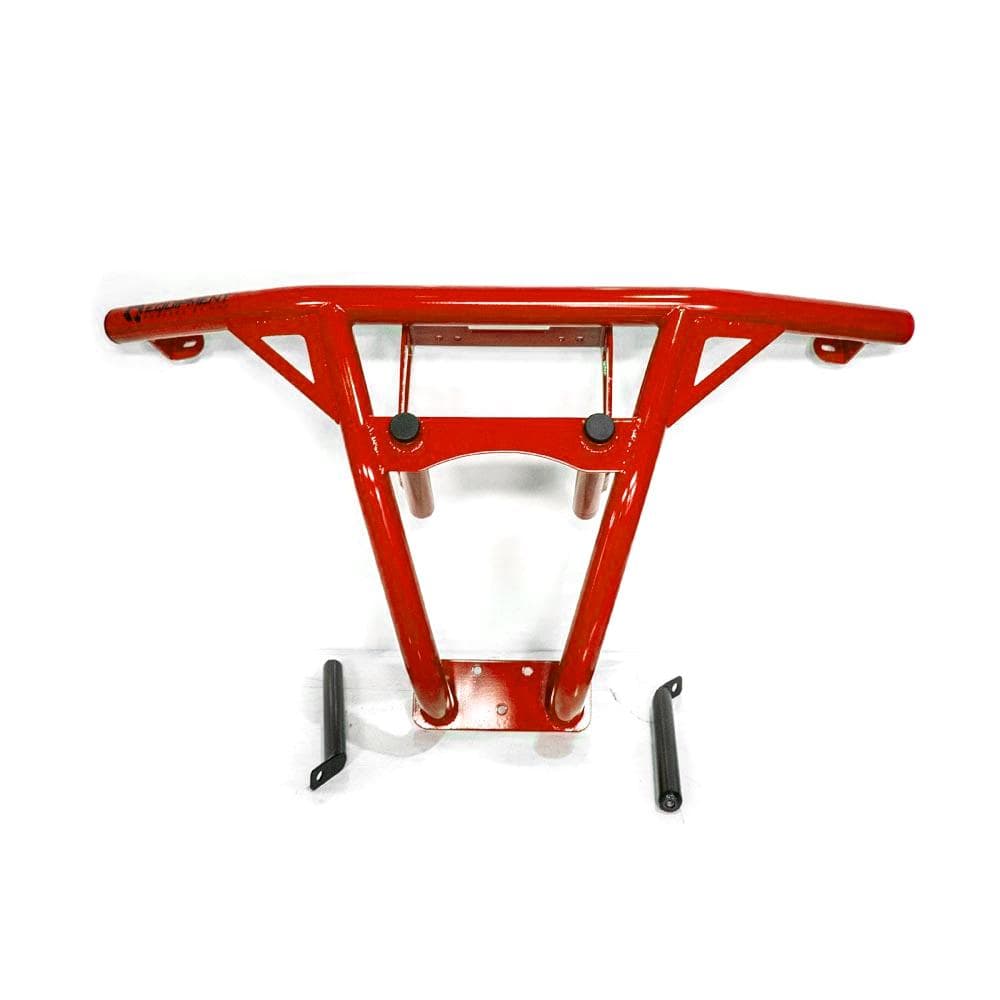  Red HMF HD Deluxe Front Bumper For 2016 Polaris RZR XP Turbo - Choose Color