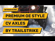 TrailStrike Front Pair CV Axles For John Deere Gator XUV 590E 2018-2020