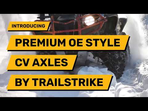 TrailStrike Front Pair CV Axles For John Deere Gator XUV 590E 2018-2020