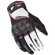 Joe Rocket Apparel Ladies / Black / White / Pink / XL Joe Rocket Super Moto Gloves