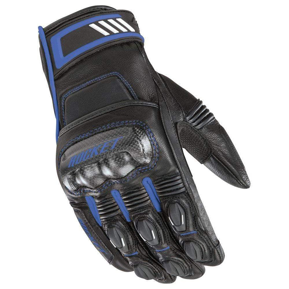 Joe Rocket Apparel Mens / Black / Blue / 2XL Joe Rocket Highside Gloves