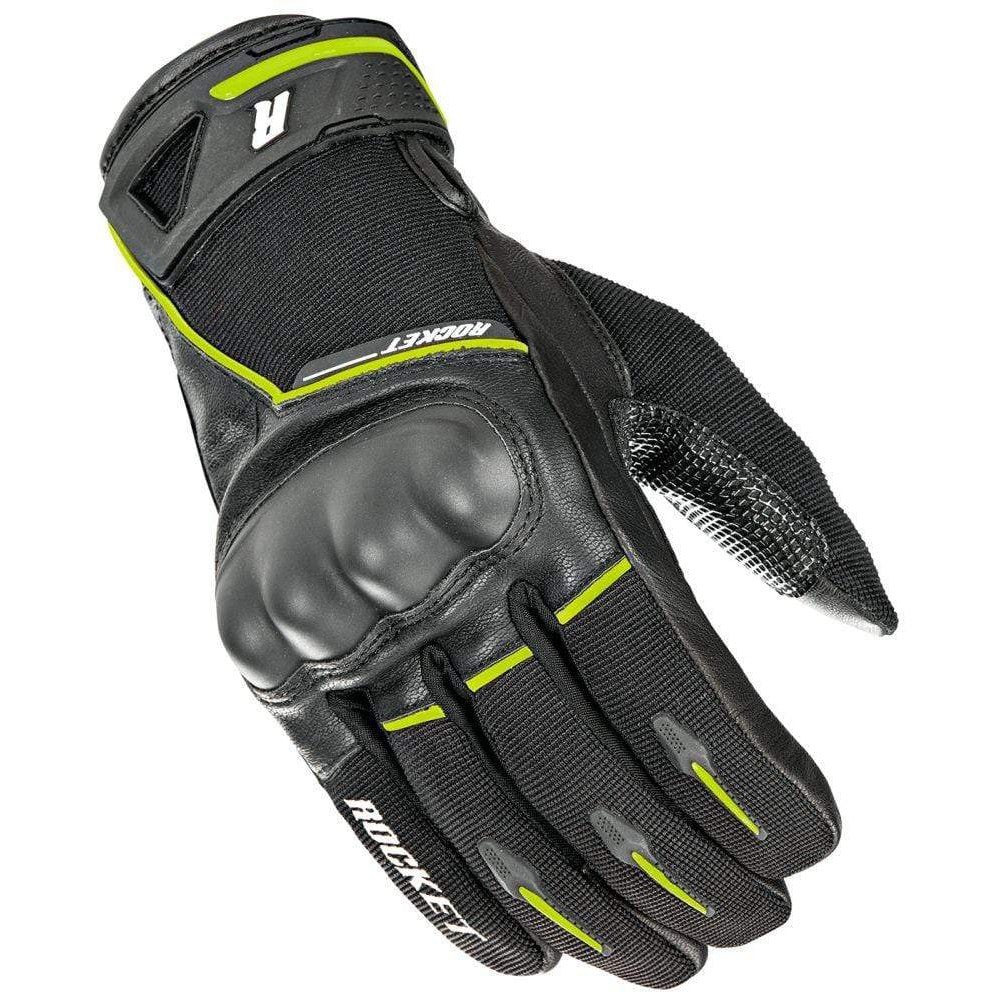 Joe Rocket Apparel Mens / Black / Hi-Viz / XL Joe Rocket Super Moto Gloves