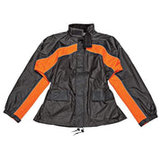 Joe Rocket Apparel Mens / Black / Orange / SM Joe Rocket RS-2 Rain Suit