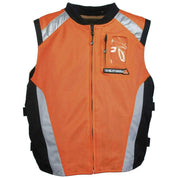 Joe Rocket Apparel Mens / Orange / Black / Silver / Perforated / 2XL/3XL Joe Rocket Military Spec Mesh Vest