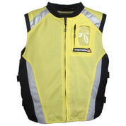Joe Rocket Apparel Mens / Yellow / Black / Silver / Perforated / L/XL Joe Rocket Military Spec Mesh Vest