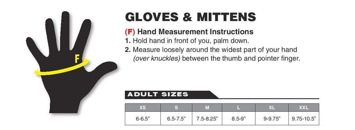 Katahdin Gear Apparel Katahdin Gear Heated Gloves Waterproof Genuine Leather (Choose Size)