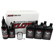 Klotz Premium 20W/50 5 Quart Synthetic Oil Change Kit For Harley-Davidson Sportster Evolution