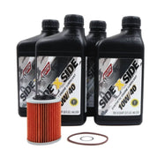 Klotz Synthetic 10W/40 Oil Change Kit with Hiflo Filter For Can-Am Maverick X3 Turbo and Non-Turbo