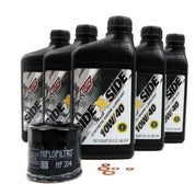 Klotz Synthetic 10W/40 Oil Change Kit with Hiflo Filter For Yamaha RMAX4 1000