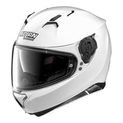 Nolan Helmets Metallic White / 2XL Nolan N87 Solid Full Face Helmet (Choose Size & Color)