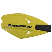 PowerMadd Accessories Yellow (P/N 34285) / Flex Mount (P/N 34256) Powermadd PowerX Series Universal Handguard Kit For ATV Dirt Bike Snowmobile (Choose Color & Mount)