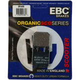 EBC 1 Pair Premium SFA Organic OE Replacement Brake Pads MPN SFA115